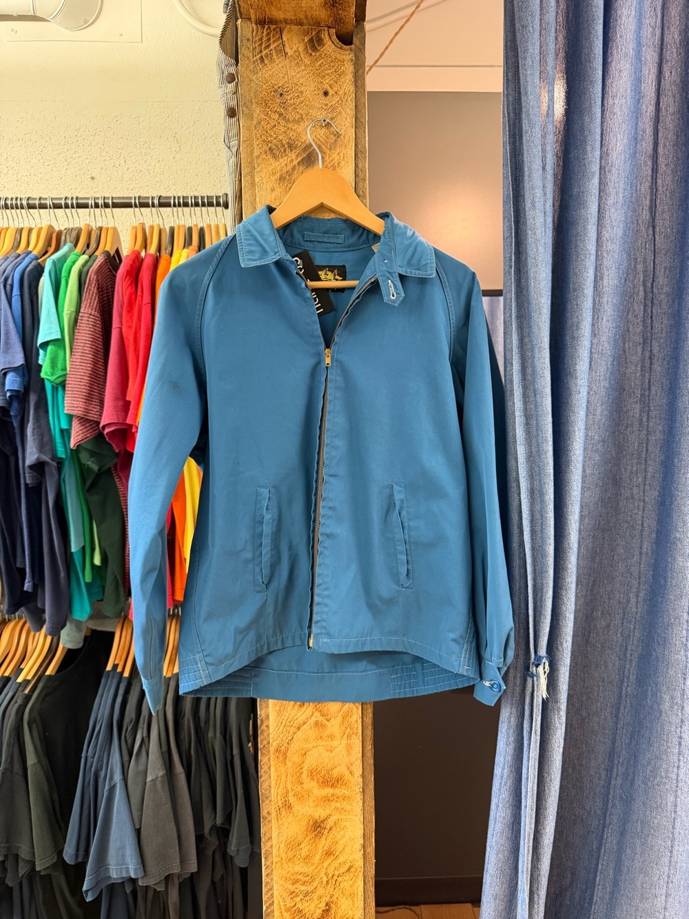 Vintage Eatons men’s shop blue jacket